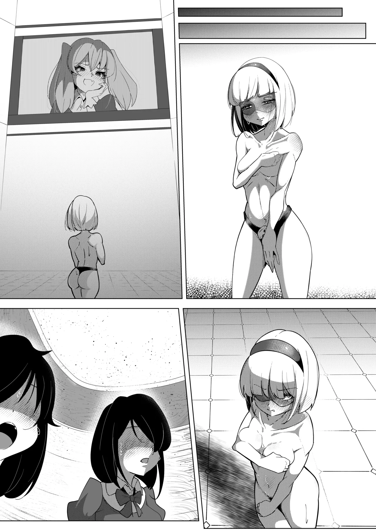 [Shida Haruka] Futanari Hiropin Kagaku no Hyoushin Otome Furosuto Buruumu episode.03 [Textless] изображение № 7