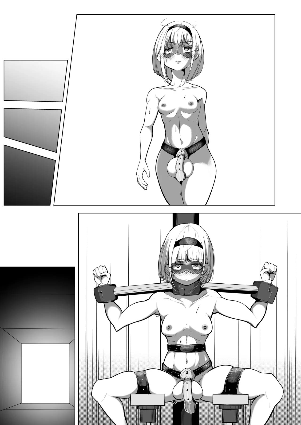 [Shida Haruka] Futanari Hiropin Kagaku no Hyoushin Otome Furosuto Buruumu episode.03 [Textless] изображение № 8