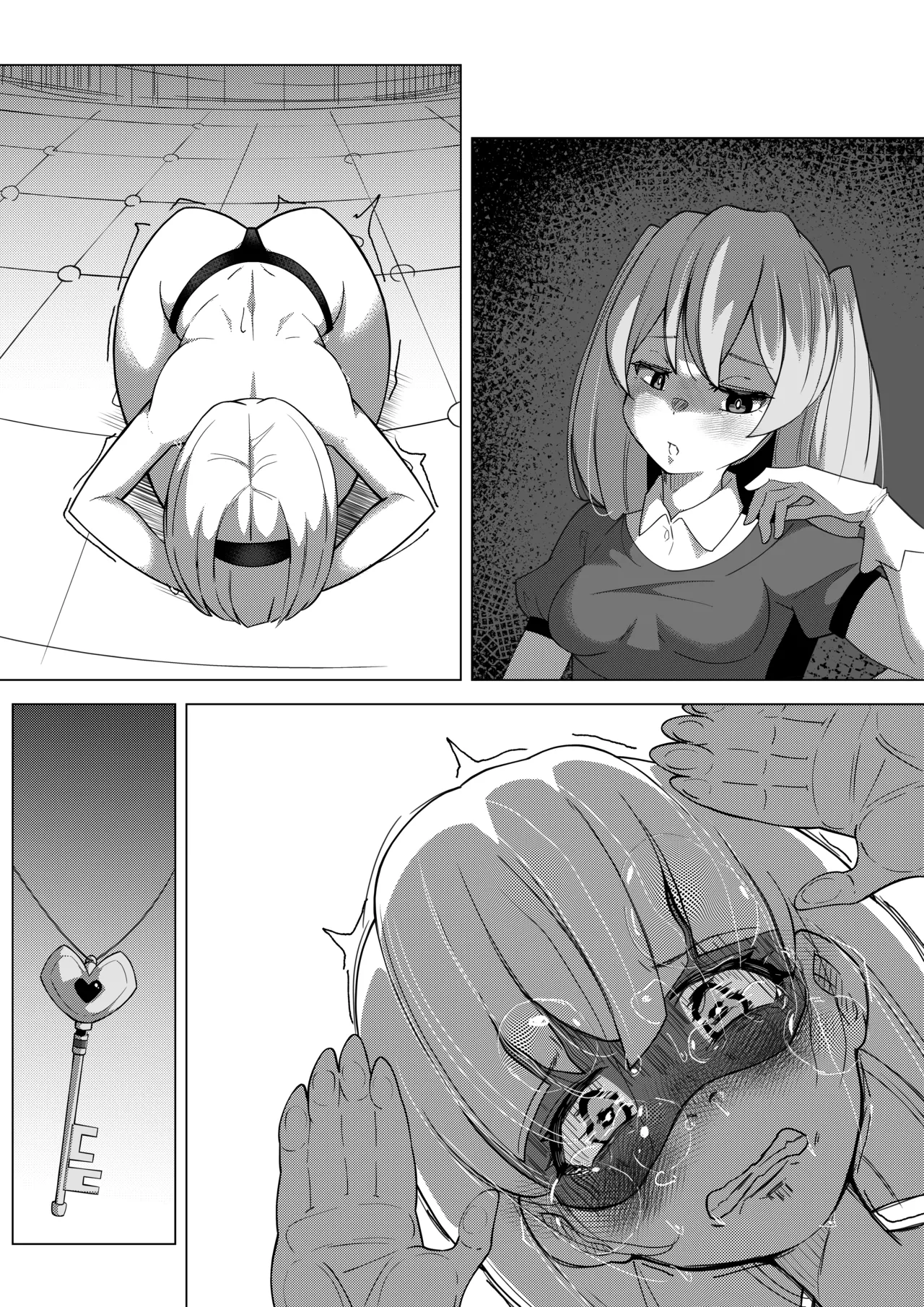 [Shida Haruka] Futanari Hiropin Kagaku no Hyoushin Otome Furosuto Buruumu episode.03 [Textless] изображение № 33