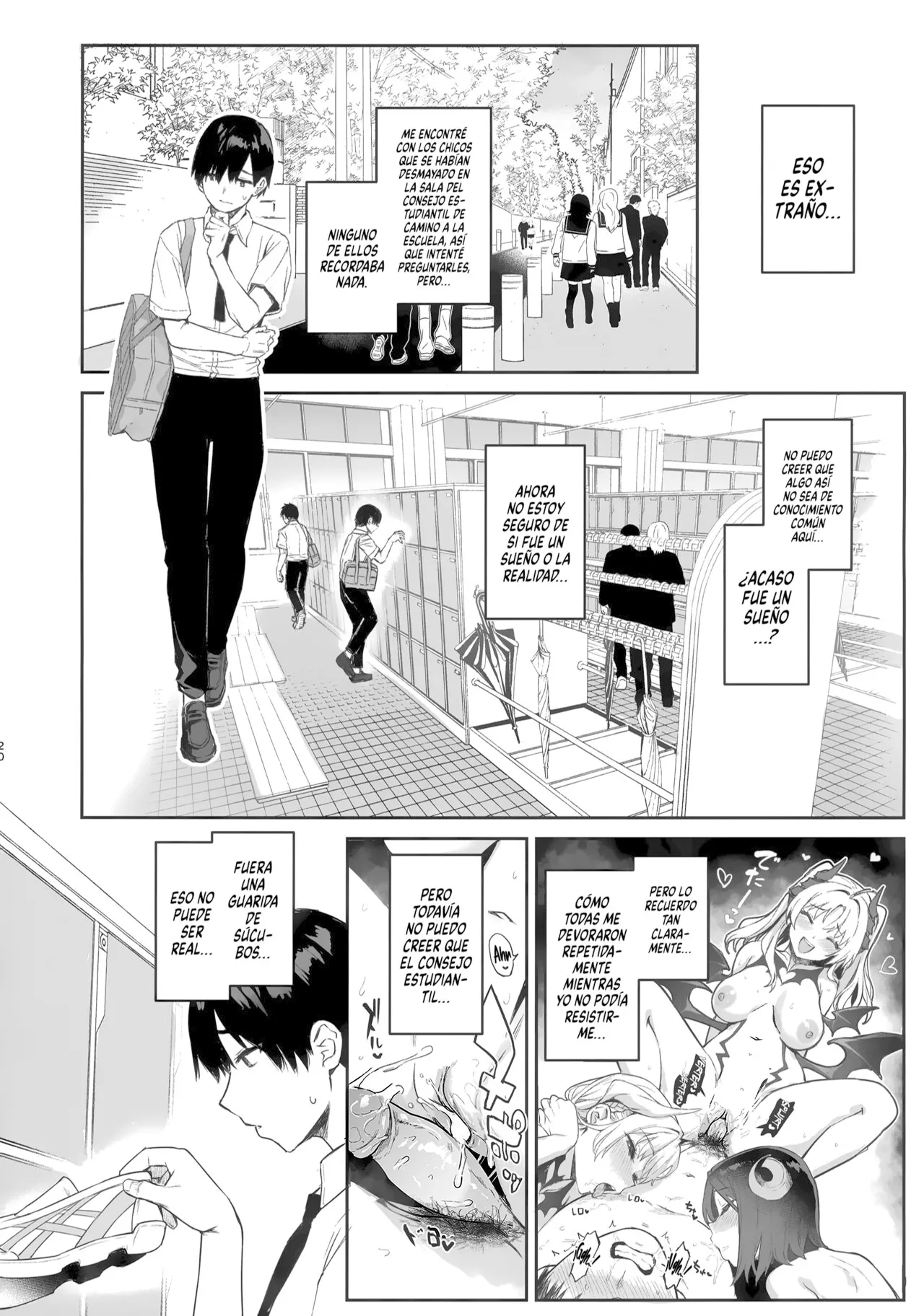 Succubus Seitokai Shiko Shiko Shikkoubu sin censura imagen número 20