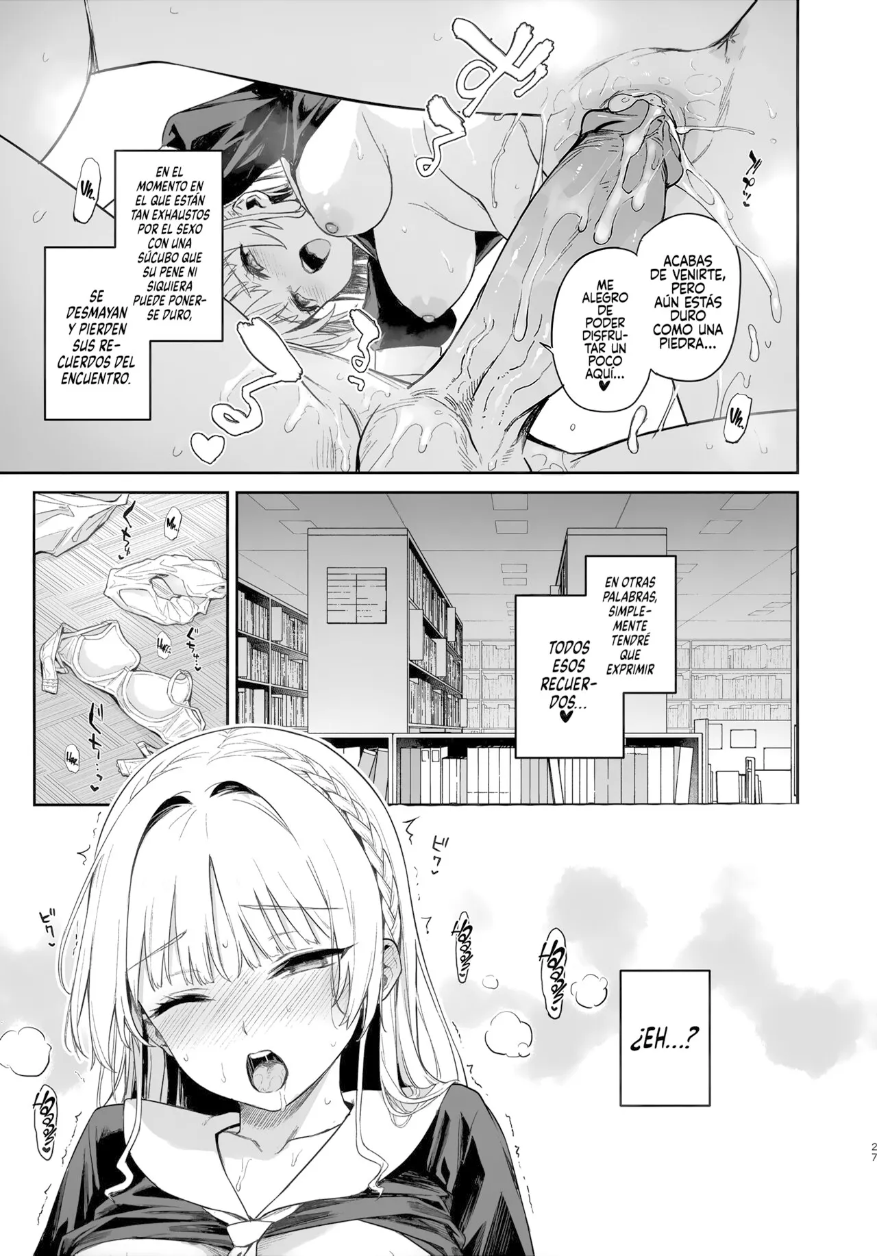 Succubus Seitokai Shiko Shiko Shikkoubu sin censura imagen número 27