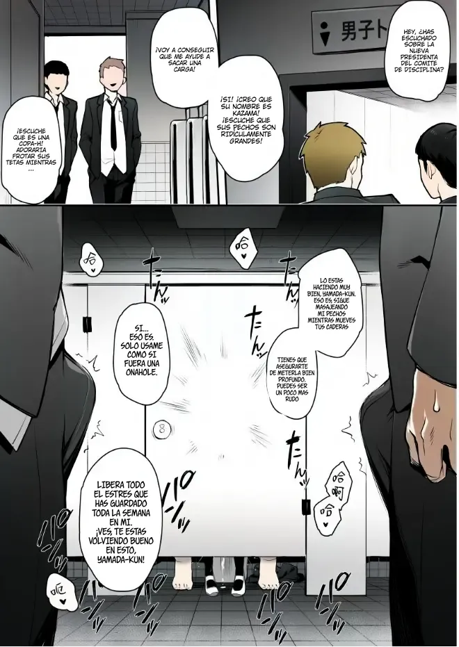 Atarashii Fuuki Iinchou wa Mune ga Ookii to Iu Uwasa ga Aru a color y sin censura numero di immagine  13