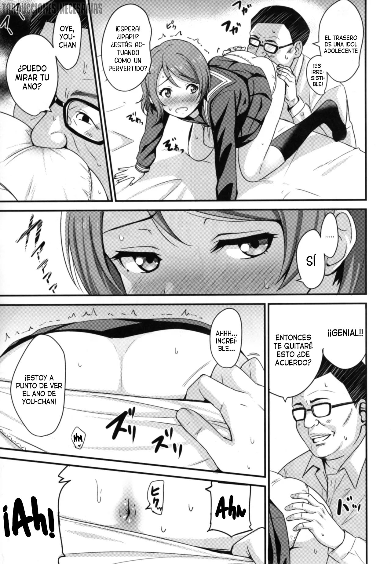 [AGOITEI (Sankuro)] Papakatsu Yousoro (Love Live! Sunshine!!) [Español] [Traducciones necesarias] [Digital] 图片编号 6