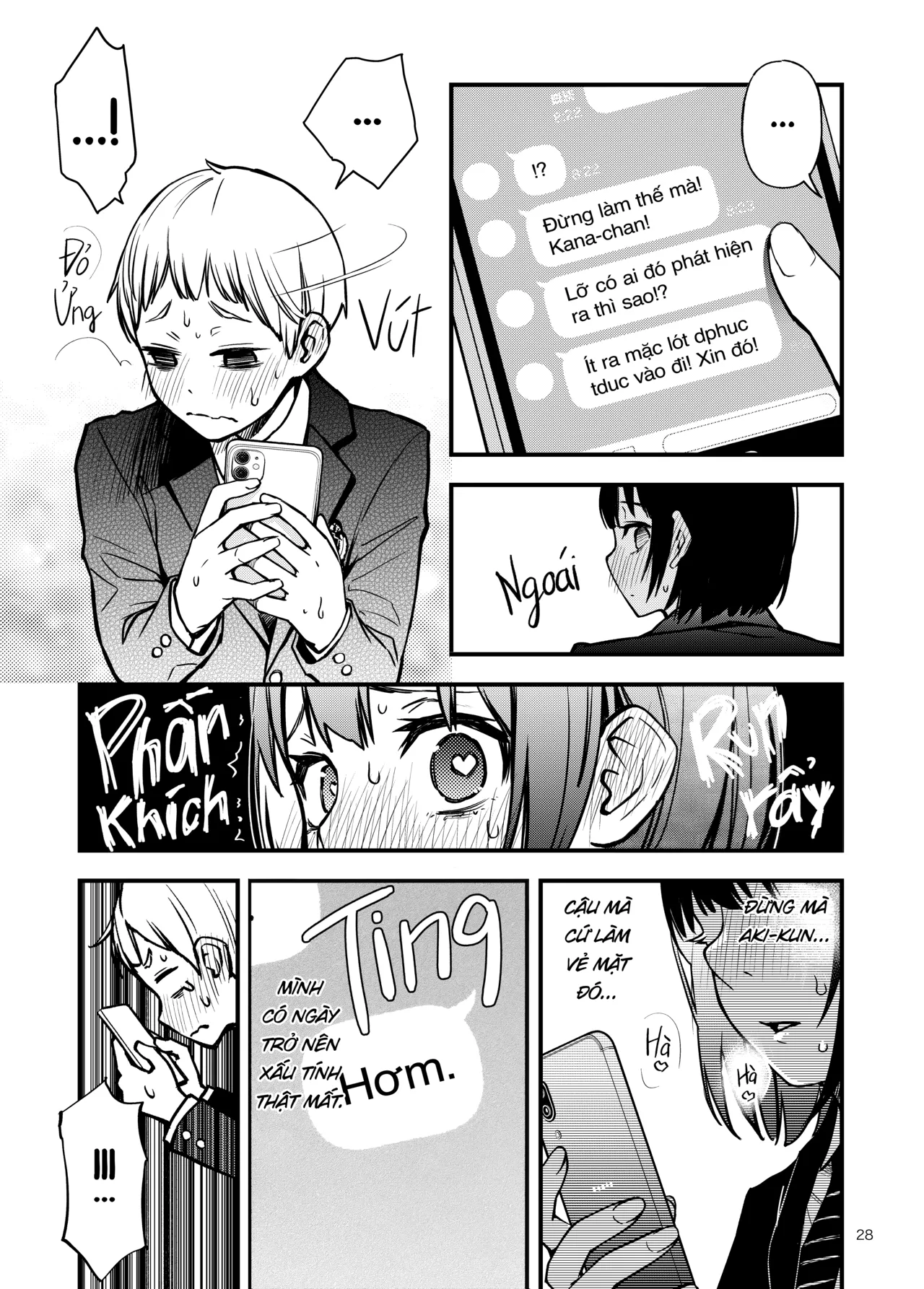 [Dojiro Books (Dojiro)] Shojo ga Doutei to no Hatsutaiken de Mezamechau Hanashi |  Cặp Đôi Trong Trắng Giờ Đã Được "Khai Sáng" Sau Khi Trao Nhau Lần Đầu #1 [Tiếng Việt][NaJung Translation] 画像番号 28