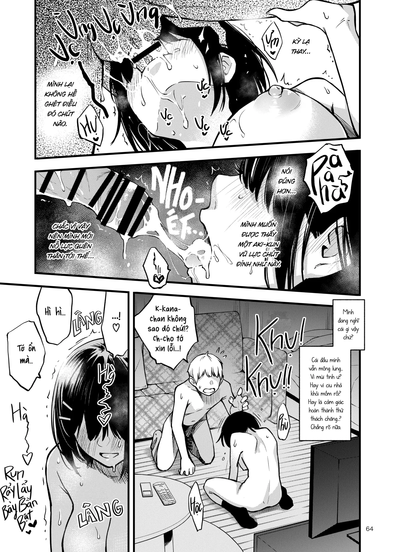 [Dojiro Books (Dojiro)] Shojo ga Doutei to no Hatsutaiken de Mezamechau Hanashi |  Cặp Đôi Trong Trắng Giờ Đã Được "Khai Sáng" Sau Khi Trao Nhau Lần Đầu #1 [Tiếng Việt][NaJung Translation] 画像番号 64