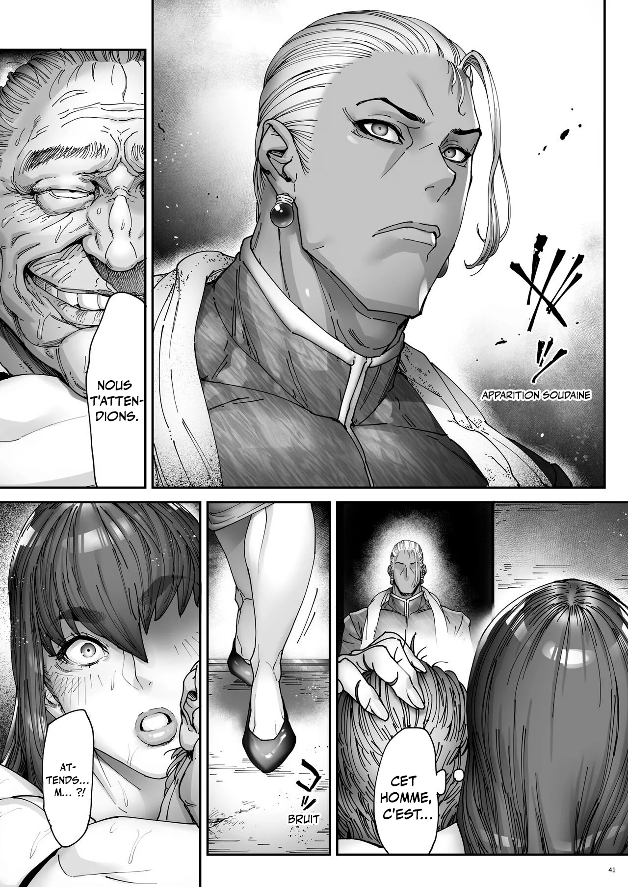 [Kocho Kocho Koukou (Bonten)] Nyuujoku no Ori ~Hitozuma Sousakan Atsuko~ Ni | Piégée et souillée Agent Atsuko, la détective mariée 2 [French] [Minous Secrets] [Digital] Bildnummer 42