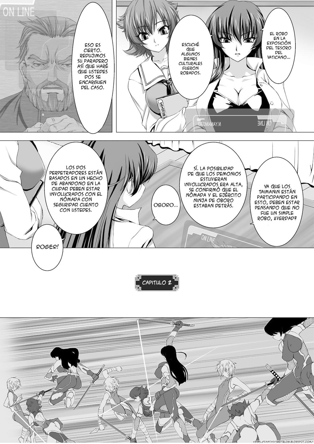 Taimanin Asagi Chigyaku no Ankoku Yuugi (CAP 2_UNC_SUB-ESP) 图片编号 3