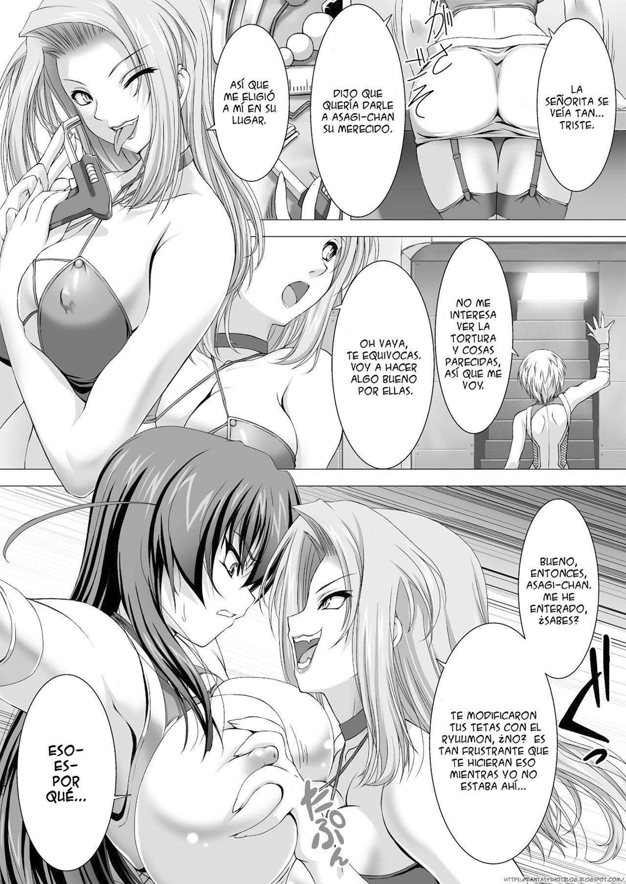 Taimanin Asagi Chigyaku no Ankoku Yuugi (CAP 2_UNC_SUB-ESP) 图片编号 8