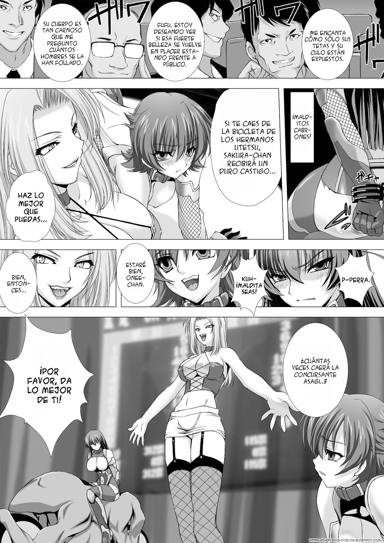 Taimanin Asagi Chigyaku no Ankoku Yuugi (CAP 3_UNC_SUB-ESP) image number 7