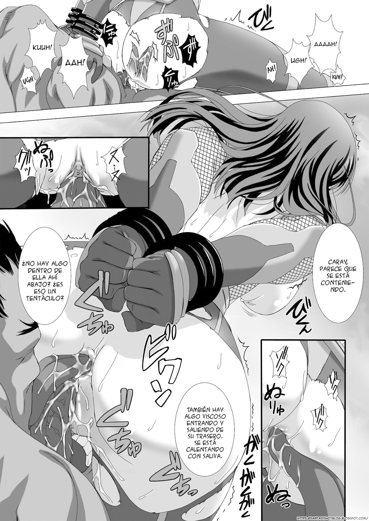 Taimanin Asagi Chigyaku no Ankoku Yuugi (CAP 3_UNC_SUB-ESP) image number 11