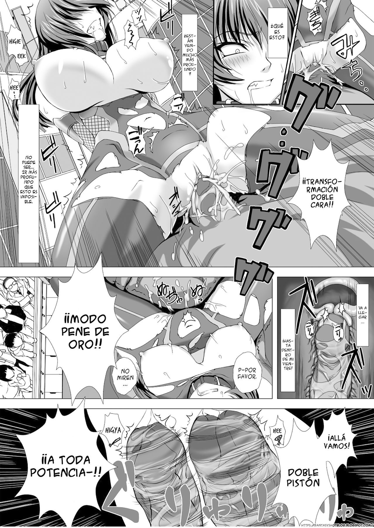 Taimanin Asagi Chigyaku no Ankoku Yuugi (CAP 3_UNC_SUB-ESP) image number 17