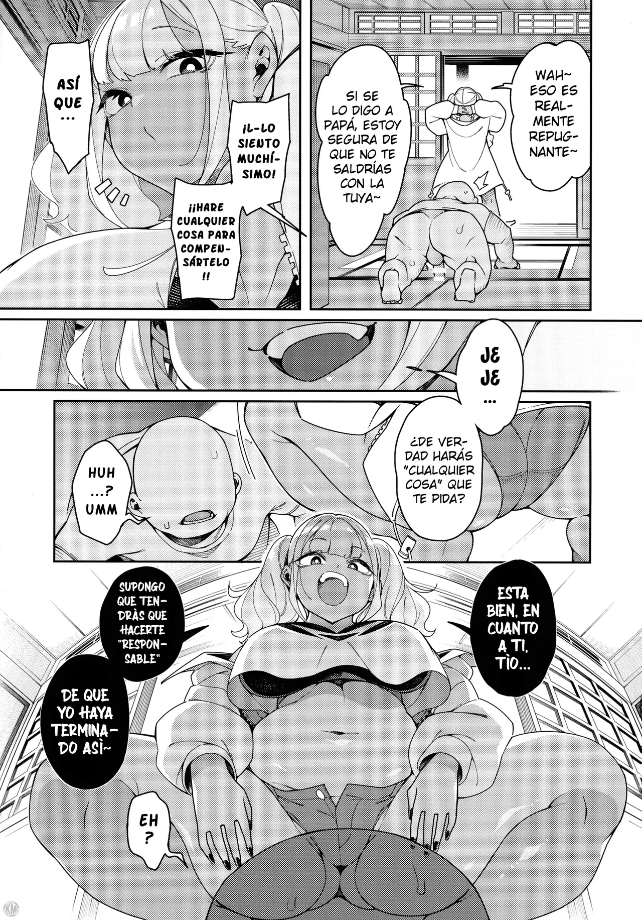 (C104) [Pilotstar (Iso Nogi)] Kussai Chinpo Ikuse chuu｜Besando un Pene Apestoso [Spanish] [KnightsMighty] image number 15