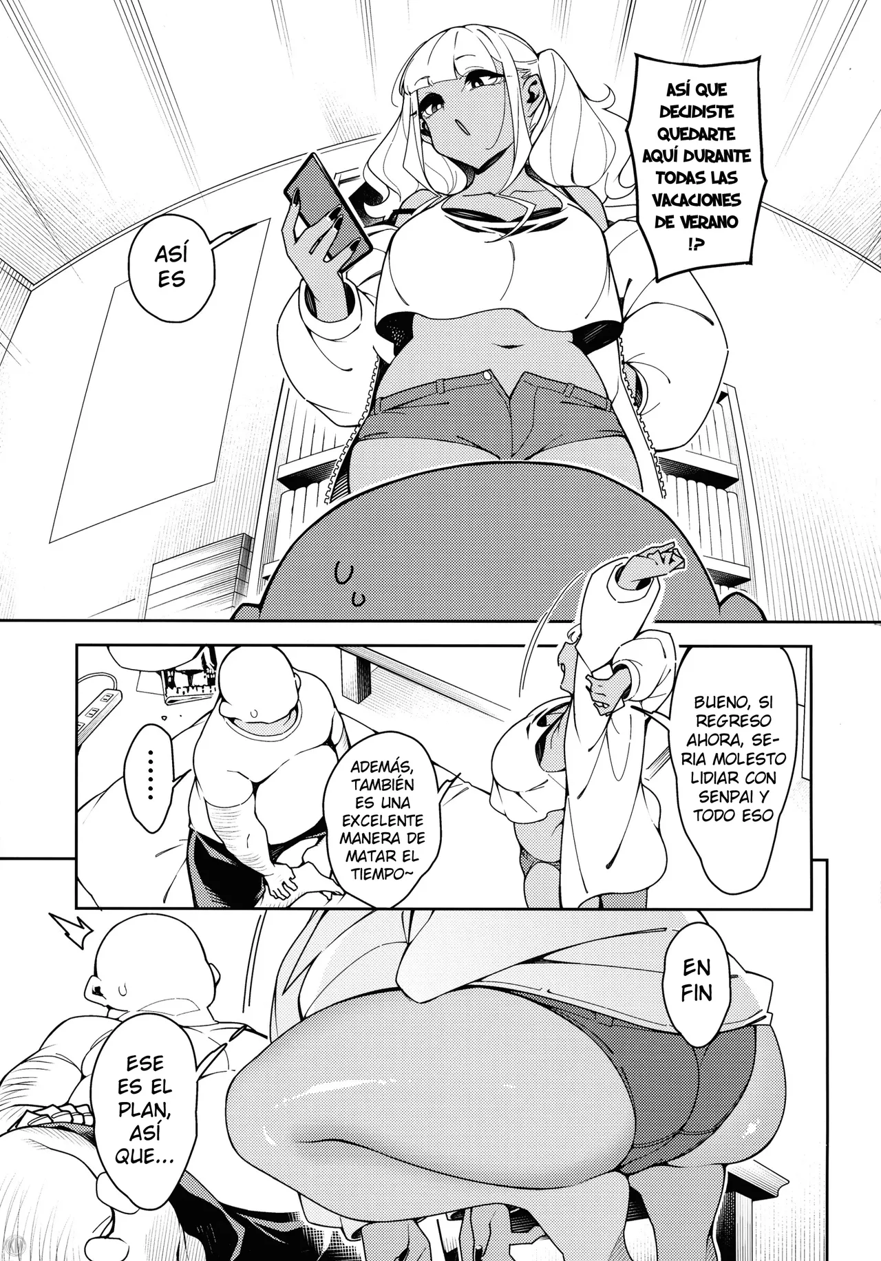 (C104) [Pilotstar (Iso Nogi)] Kussai Chinpo Ikuse chuu｜Besando un Pene Apestoso [Spanish] [KnightsMighty] image number 63