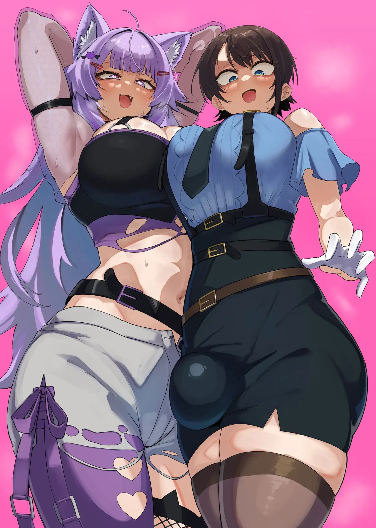 [UU-ZONE (NUEZOU)] SOFS (Oozora Subaru, Nekomata Okayu) [Digital] [English] [Aishi21] [Decensored] Bildnummer 37