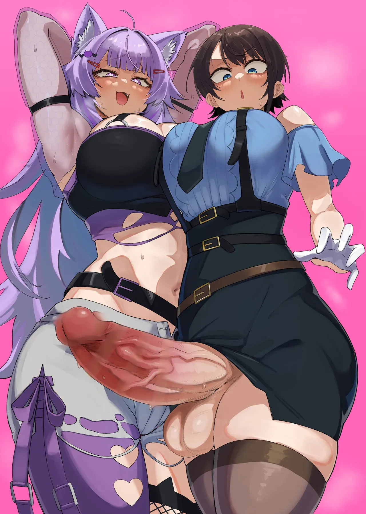 [UU-ZONE (NUEZOU)] SOFS (Oozora Subaru, Nekomata Okayu) [Digital] [English] [Aishi21] [Decensored] Bildnummer 38