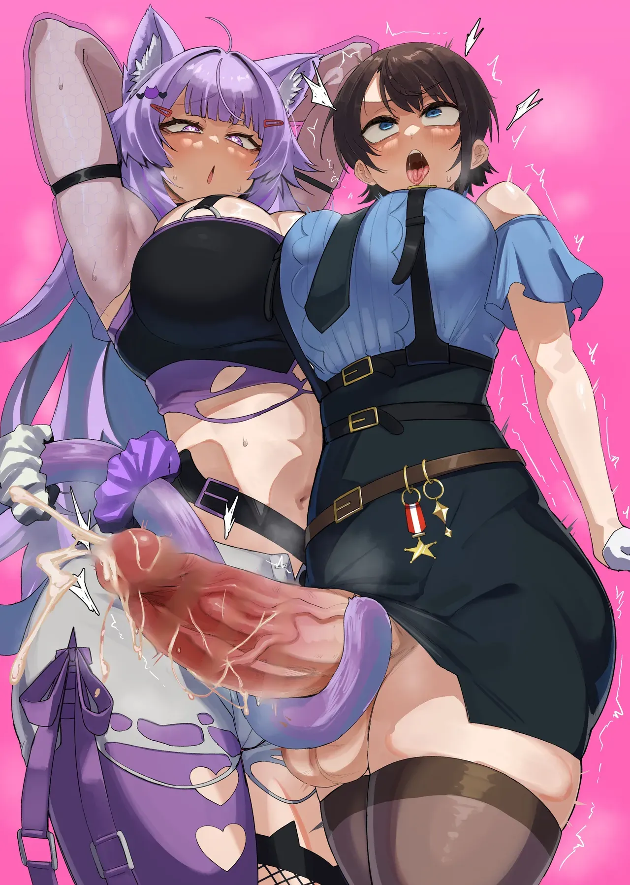 [UU-ZONE (NUEZOU)] SOFS (Oozora Subaru, Nekomata Okayu) [Digital] [English] [Aishi21] [Decensored] Bildnummer 41