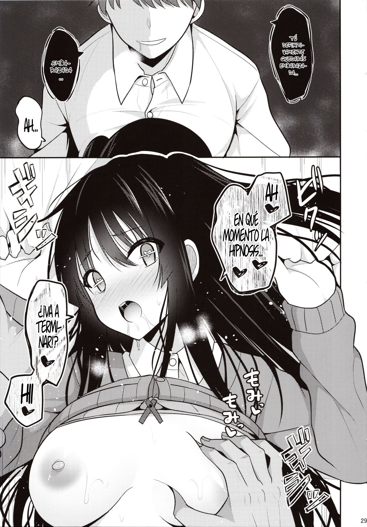 (C97) [Nekonokone (Takeyuu)] Kare ni Saimin o Kaketara Ninshin Saserareta [Spanish] image number 28