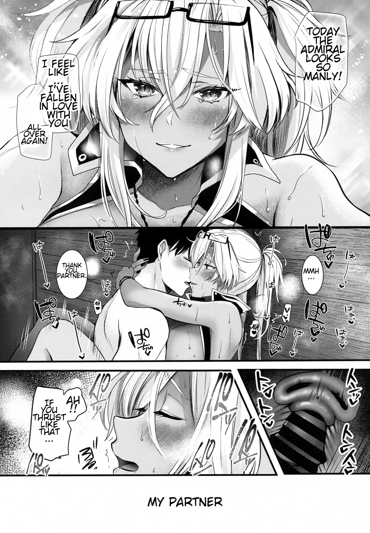 (C99) [Marosaan (Yunamaro)] Musashi-san no Yoru Jijou Yoi no Umi to Himegoto-hen | Musashi-san's Night Time Proclivities: The Secret of The Twilight Sea (Kantai Collection -KanColle-)[English] [CT Scans] Bildnummer 47