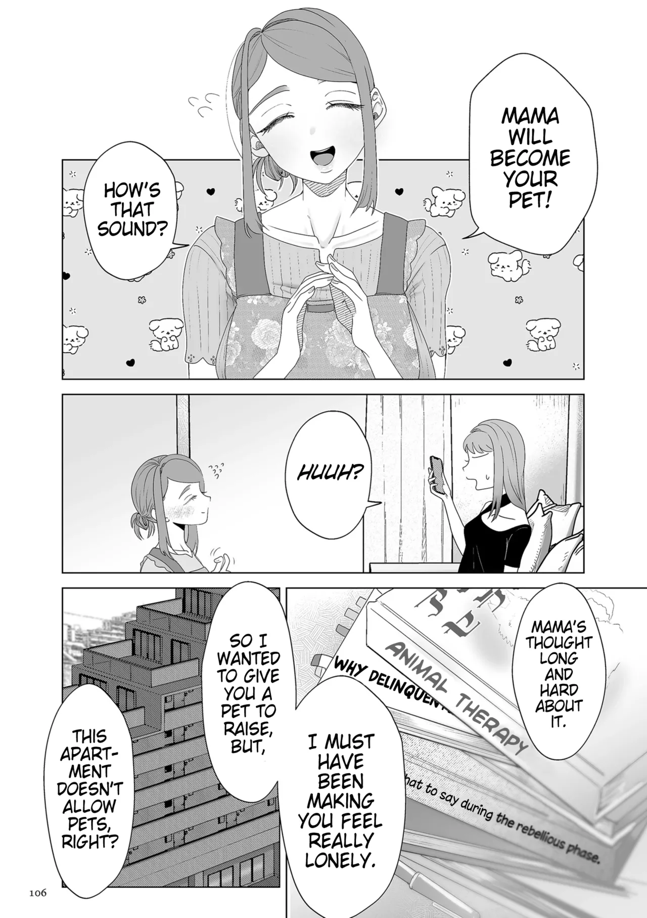 [Serakichi.] Mama wa Petto | My Mama's a Pet Part 1 (COMIC Kuriberon DUMA 2023-04 Vol.47) [English] (Pangean) numero di immagine  8