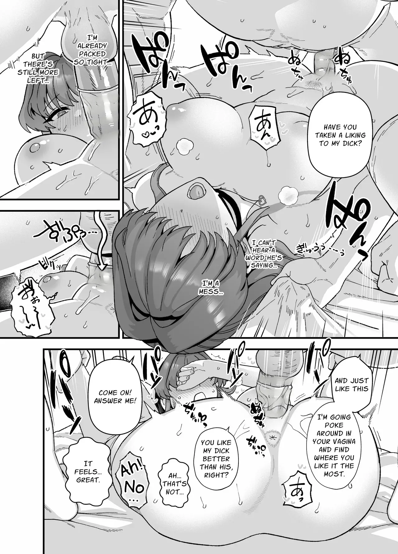 [Mochinchi (Mo)] Netorase Trial Boku no Tame ni Neru Kanojo | Cuckold Trial: My girlfriend cheats on me for my sake [English] [Guesswork]  [Decensored] [Digital] 21eme image