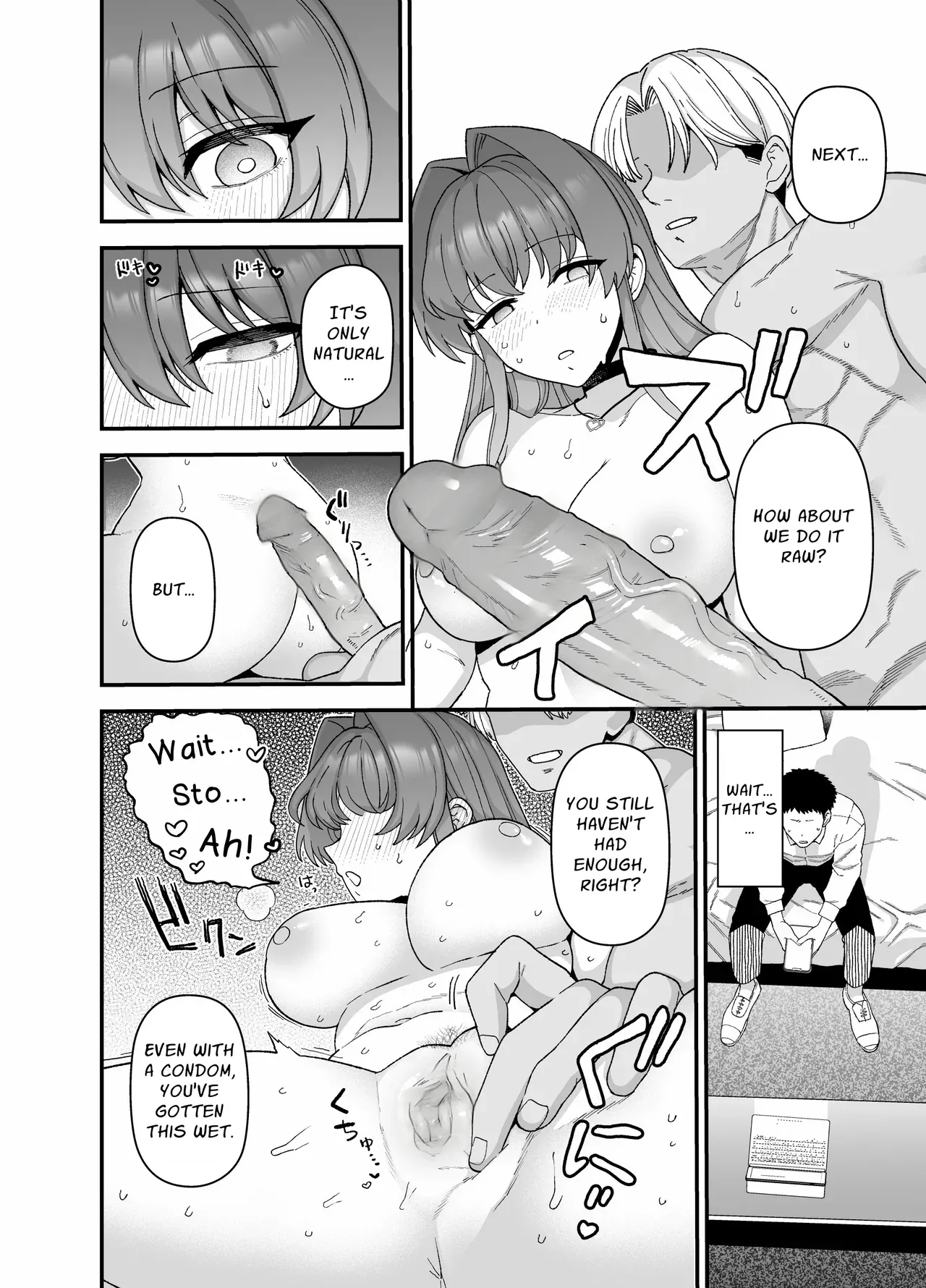 [Mochinchi (Mo)] Netorase Trial Boku no Tame ni Neru Kanojo | Cuckold Trial: My girlfriend cheats on me for my sake [English] [Guesswork]  [Decensored] [Digital] 25eme image