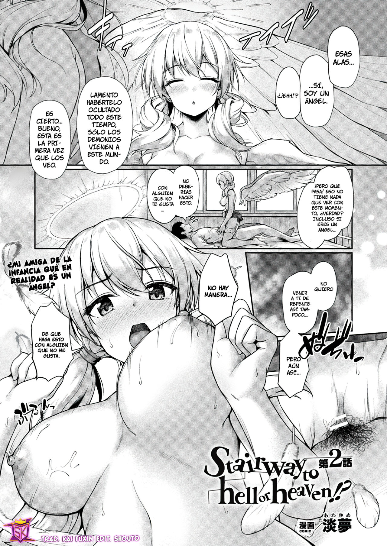 [Awayume] Stairway to hell or heaven!? Ch. 1-2 [Spanish] [Digital] Bildnummer 11