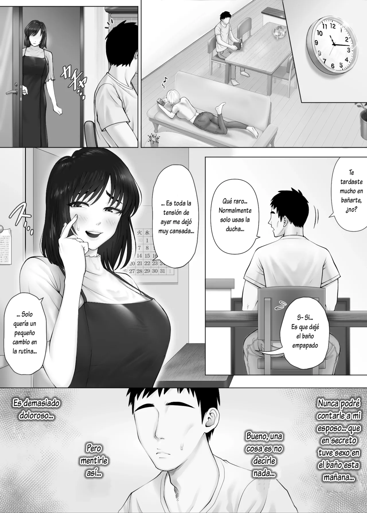 [Mitsumitsu Niku (Hikitogu)] LeveChi na Swapping 3 ~Honrosareru Fuufu Hen (Spanish] [Lovely Diablesse Scan] 图片编号 19