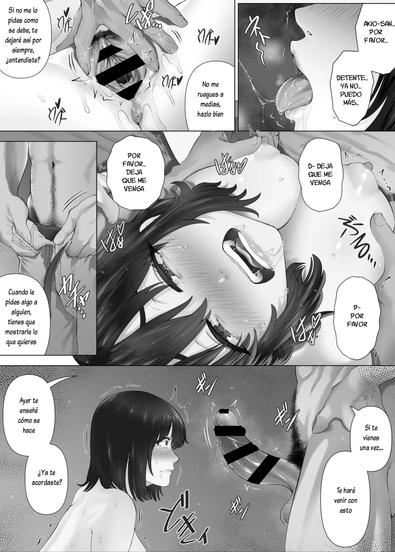 [Mitsumitsu Niku (Hikitogu)] LeveChi na Swapping 3 ~Honrosareru Fuufu Hen (Spanish] [Lovely Diablesse Scan] 图片编号 47