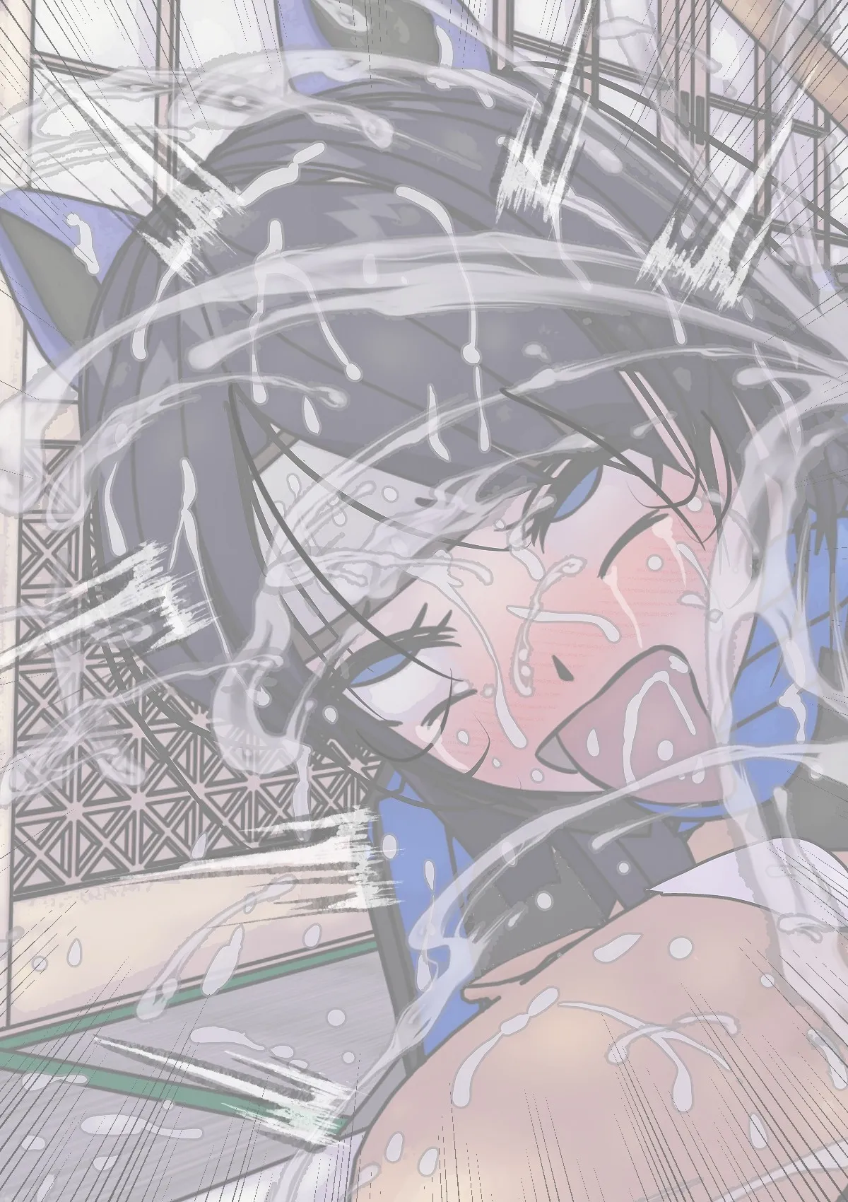 [System Creature] Shibo Shinobu 〜 Seieki Shibori Tenchuukan 〜 Aoi Inu-hen | Squeeze Ninja ~Divine Cumsqueeze Punishment~ Aoinu Arc [English] {JIGECCHI} image number 49