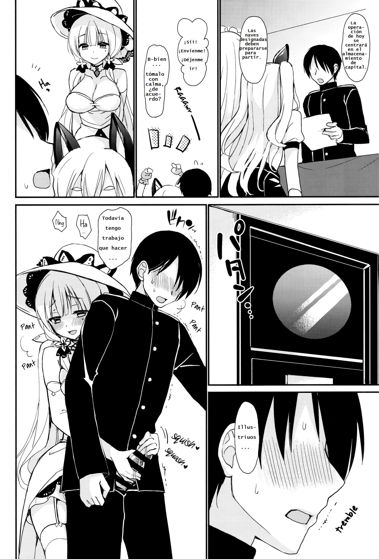 (C93) [PigPanPan (Ikura Nagisa)] Junai Illustrious | Pure Love Illustrious (Azur Lane)  [Spanish] [Gonard VRZ] numero di immagine  13