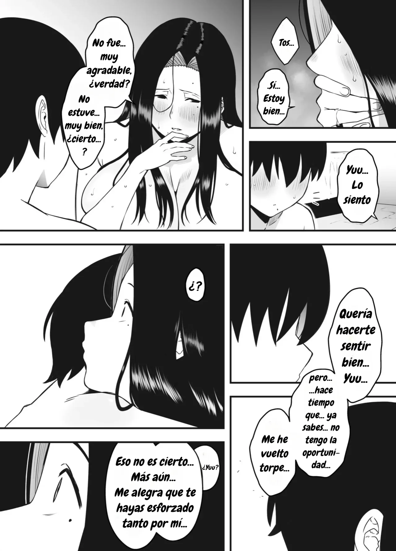 [Senaka] Musuko no Okagede, SEX ga Daisuki ni Naremashita 1｜Gracias a mi Hijo he Aprendido a Amar el Sexo Capítulo 1 [Spanish] [Wolfban] Bildnummer 25