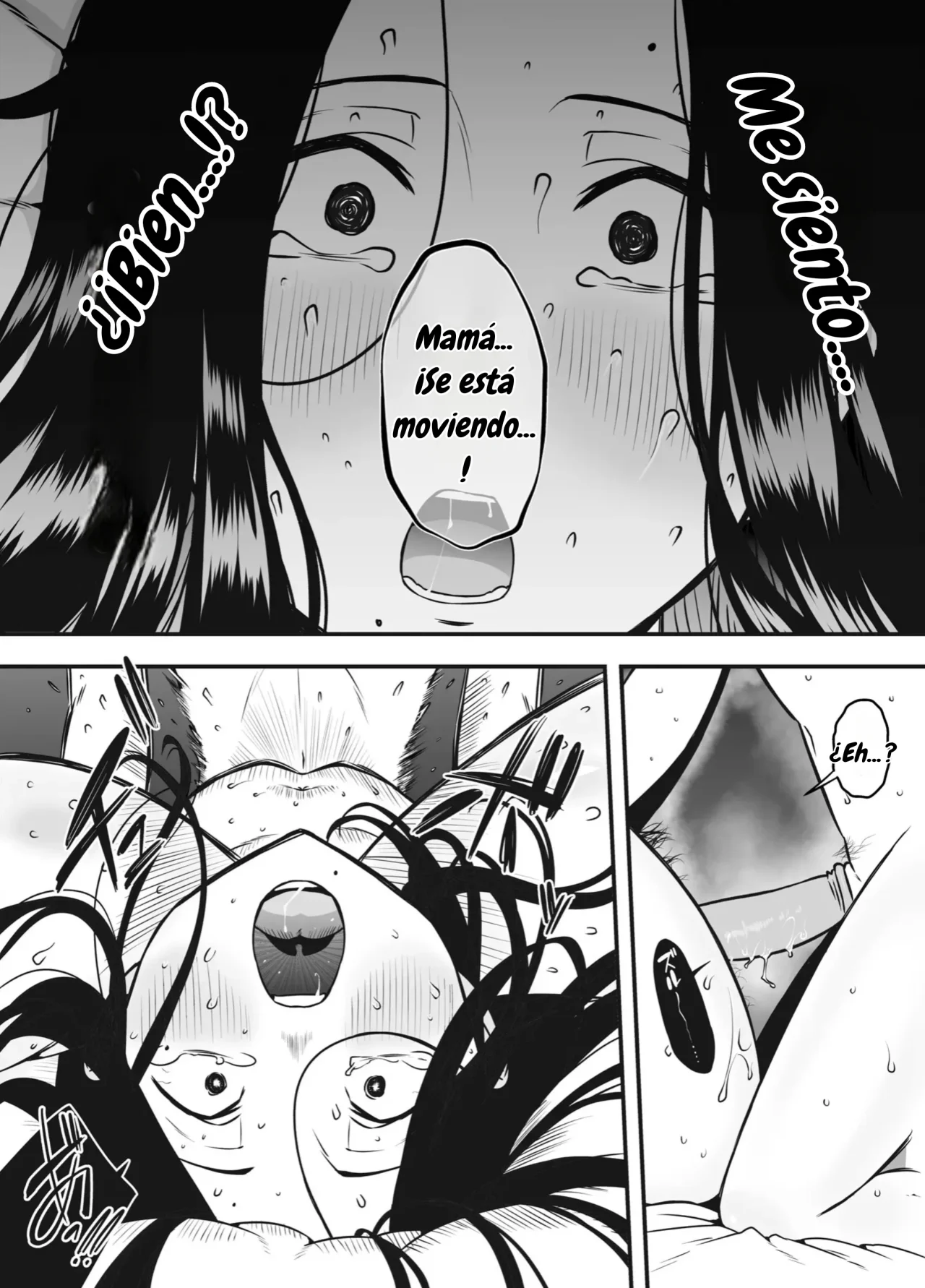 [Senaka] Musuko no Okagede, SEX ga Daisuki ni Naremashita 1｜Gracias a mi Hijo he Aprendido a Amar el Sexo Capítulo 1 [Spanish] [Wolfban] Bildnummer 37