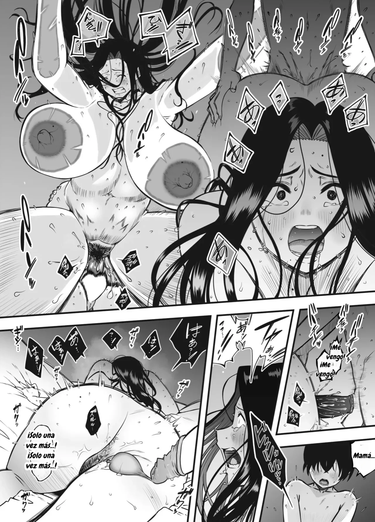 [Senaka] Musuko no Okagede, SEX ga Daisuki ni Naremashita 1｜Gracias a mi Hijo he Aprendido a Amar el Sexo Capítulo 1 [Spanish] [Wolfban] Bildnummer 42