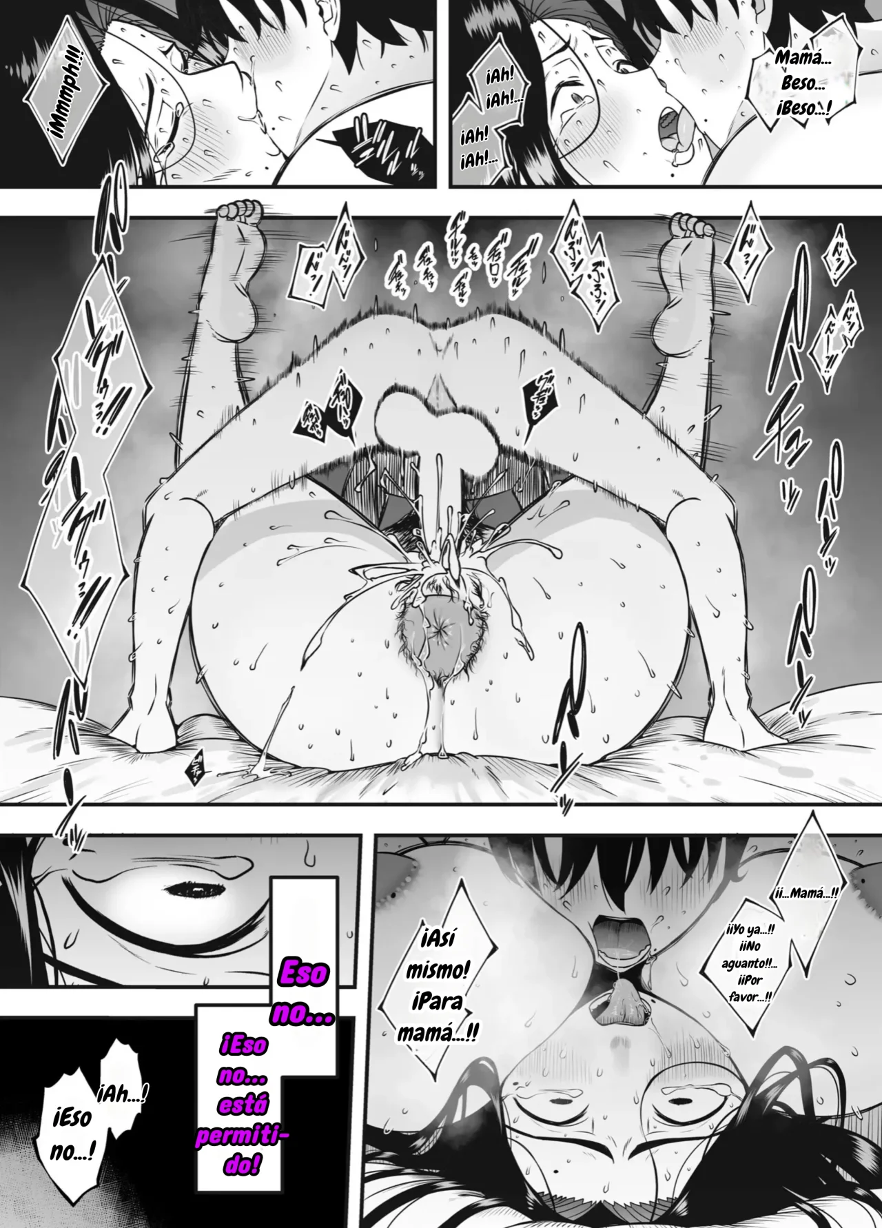 [Senaka] Musuko no Okagede, SEX ga Daisuki ni Naremashita 1｜Gracias a mi Hijo he Aprendido a Amar el Sexo Capítulo 1 [Spanish] [Wolfban] Bildnummer 51