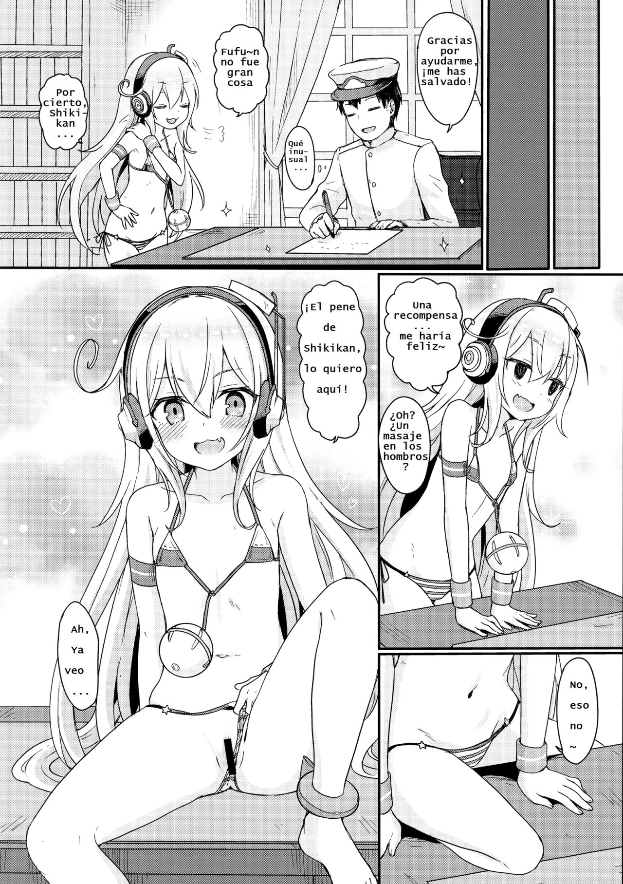 (C96) [Wasabi Mochi (Momosawa)] Doki Doki Surprise (Azur Lane)  [Spanish] [Gonard VRZ] 画像番号 18