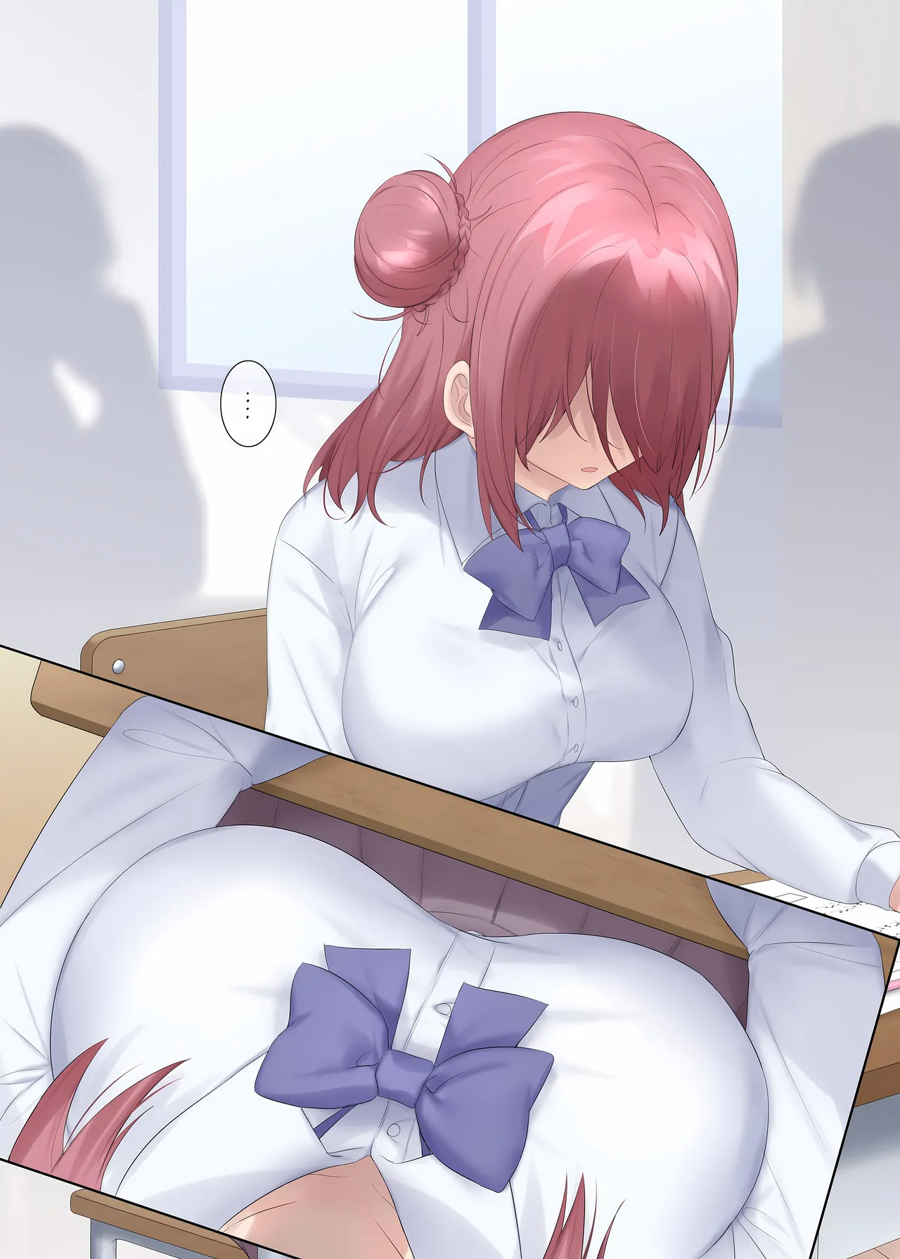 [Hiiragi Popura] Tesuto-chū ni hyōi sareta onna no ko no…♡ | A Girl Who Got Possessed During a Test…♡ (TS sakuhin baraethi pakku! nyotai ka＆ hyouietc…＋α) [English] [Maika] 5eme image