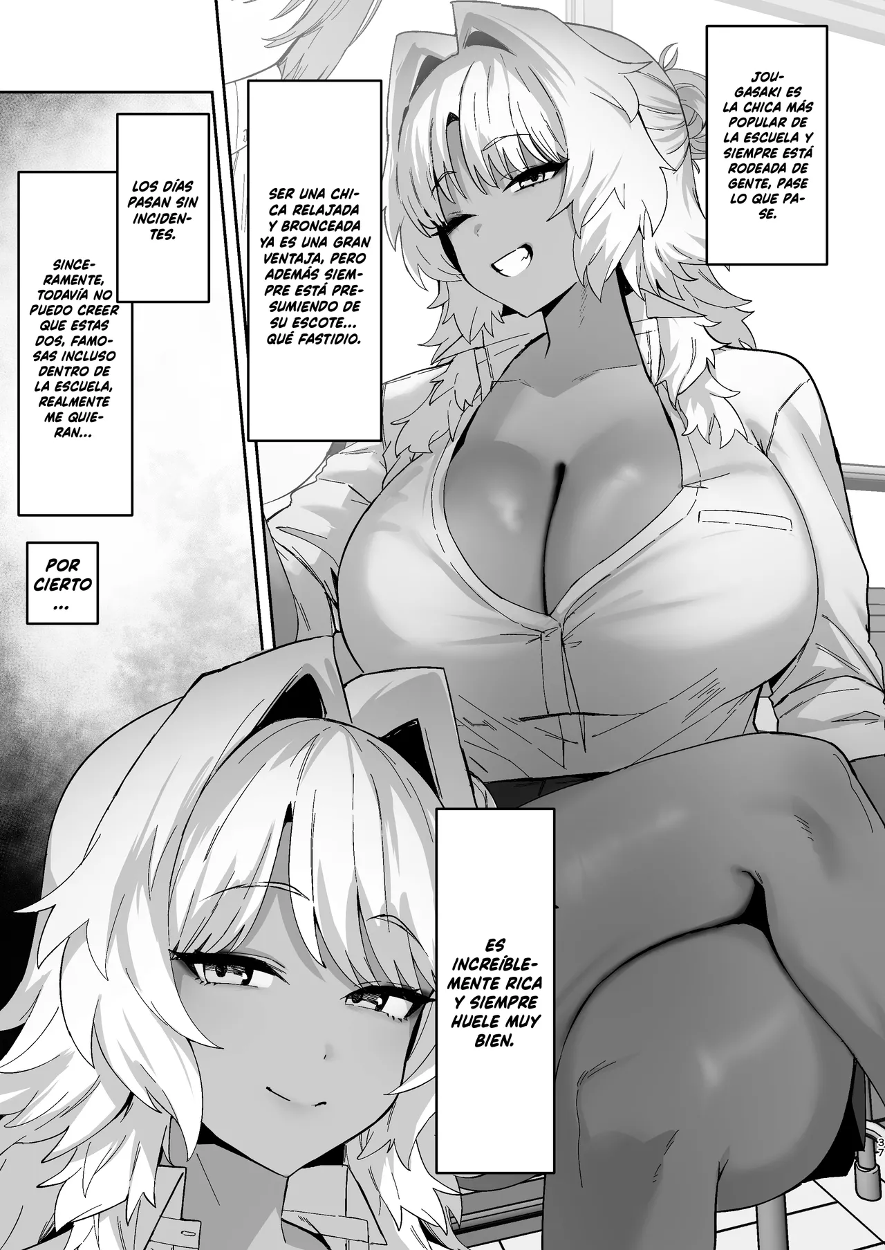 [Hotate Chanpon (Hotate-chan)] Shiro Kuro Lovers｜Amantes en Blanco y Negro [Spanish] [Traducciones MASTER] [Digital] 图片编号 38