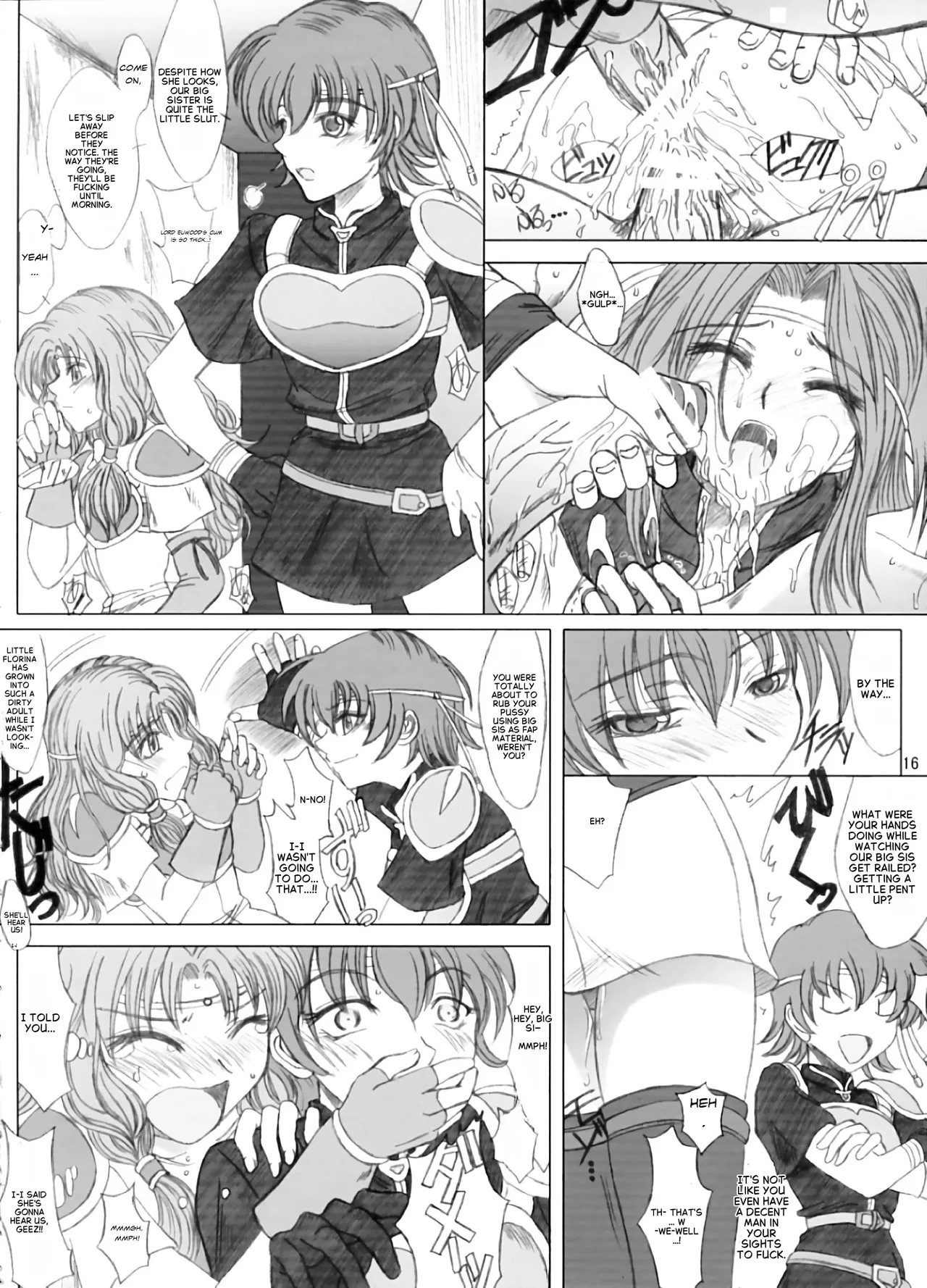 [studio A side B _Lovers_ (Inanaki Shiki)] Love Love Fire!! Vol. 1 (Fire Emblem_ Rekka no Ken) [English] imagen número 14