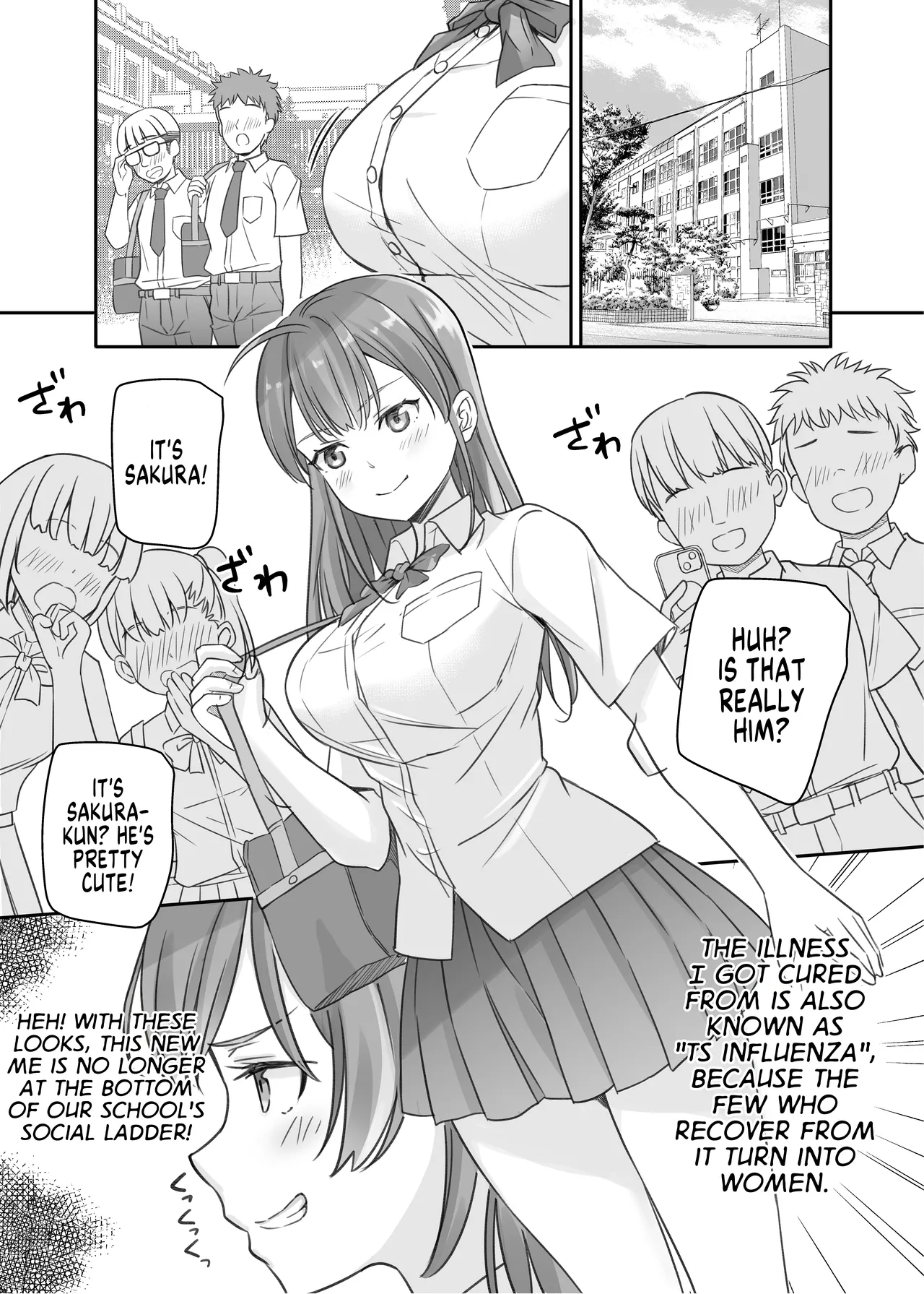 [Naruchikukai (Naruchiku)] Teihen no Boku ga TS tta node Dosukebe Sex o Yattemita | The Loser Me Got Turned Into a Girl, so I Tried Having Degenerate Sex [English] [GTF] [Digital] image number 5