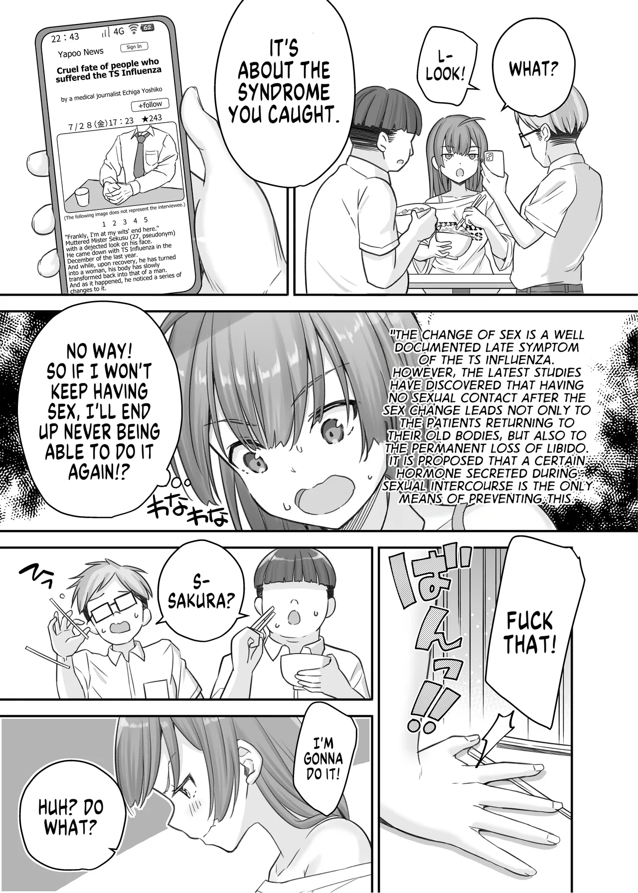 [Naruchikukai (Naruchiku)] Teihen no Boku ga TS tta node Dosukebe Sex o Yattemita | The Loser Me Got Turned Into a Girl, so I Tried Having Degenerate Sex [English] [GTF] [Digital] image number 43