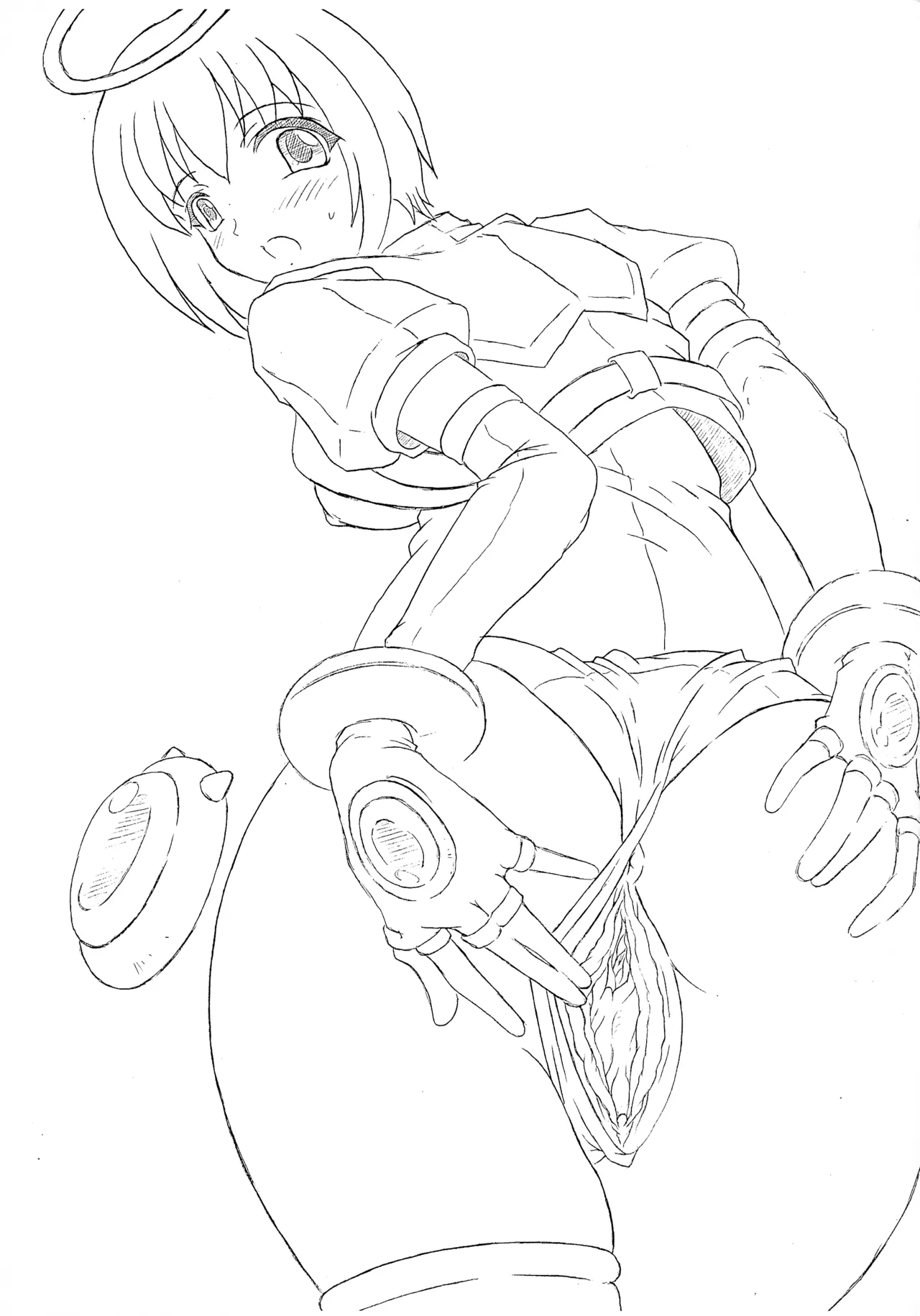 [POC (Hantsu.)] Shirokuro heya Shutchou-ban D-gata (Makai Tenshi Jibril) 画像番号 2