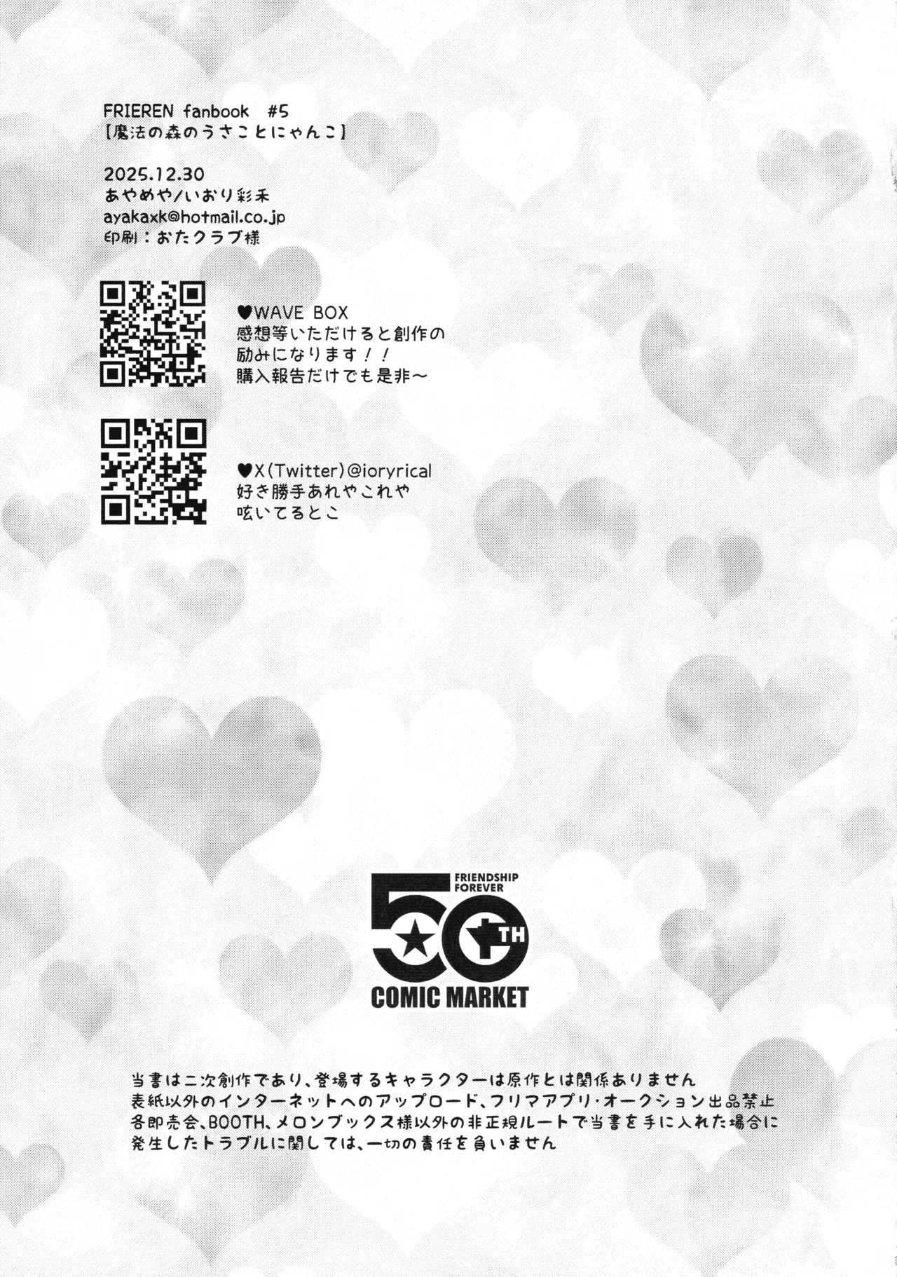 (C107) [AYAMEYA (Iori Ayaka)] Mahou no Mori no Usako to Nyanko (Sousou no Frieren) 22eme image