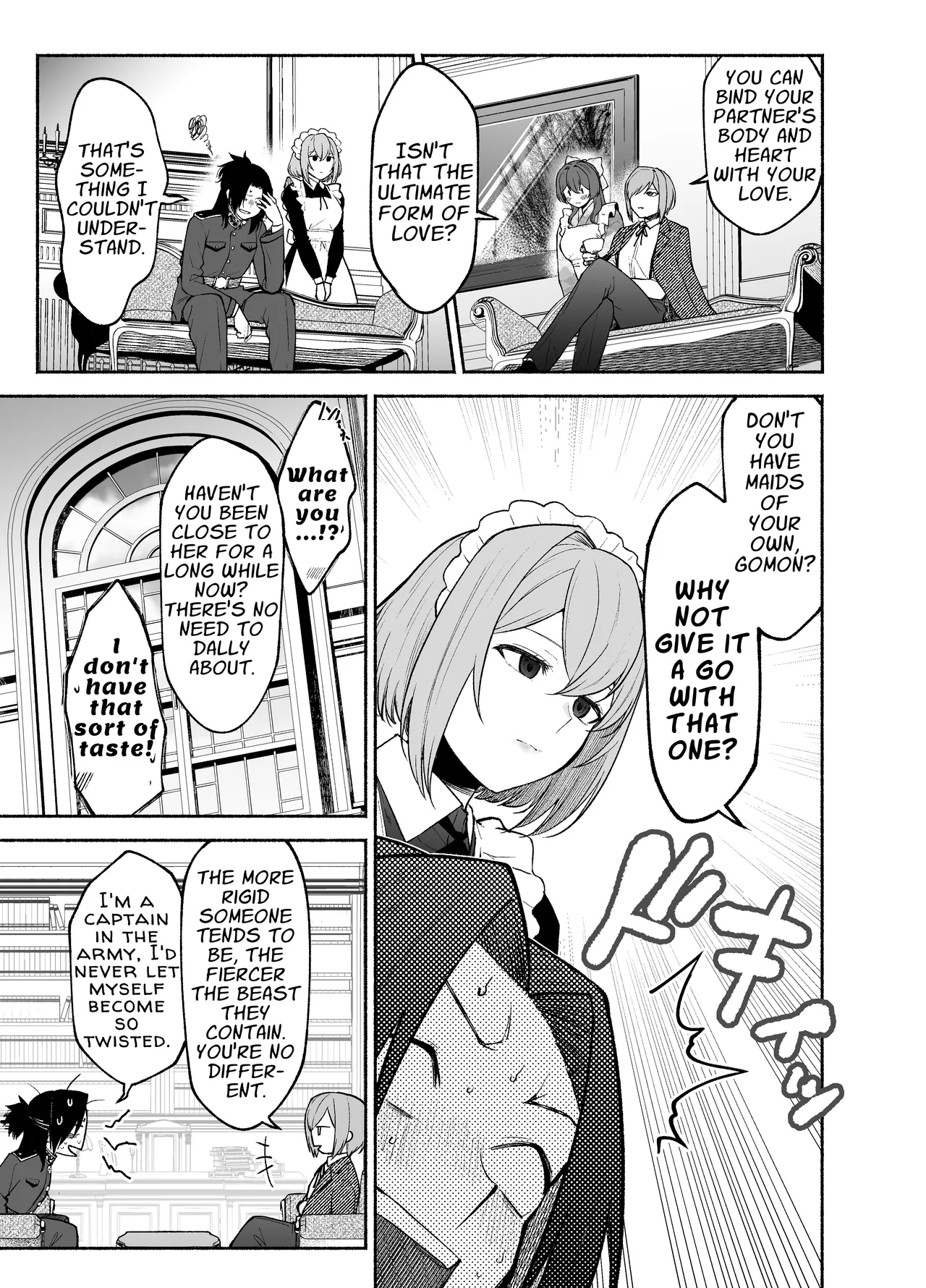 [Kugatsu Kokonoka (Iwashita Kei)] Gomon-Ke no Maid-san wa Do-M Hoshi o Go-Shomo desu. | The Gomon House Maid Desires Masochist Service. [English] [APA] 图片编号 5