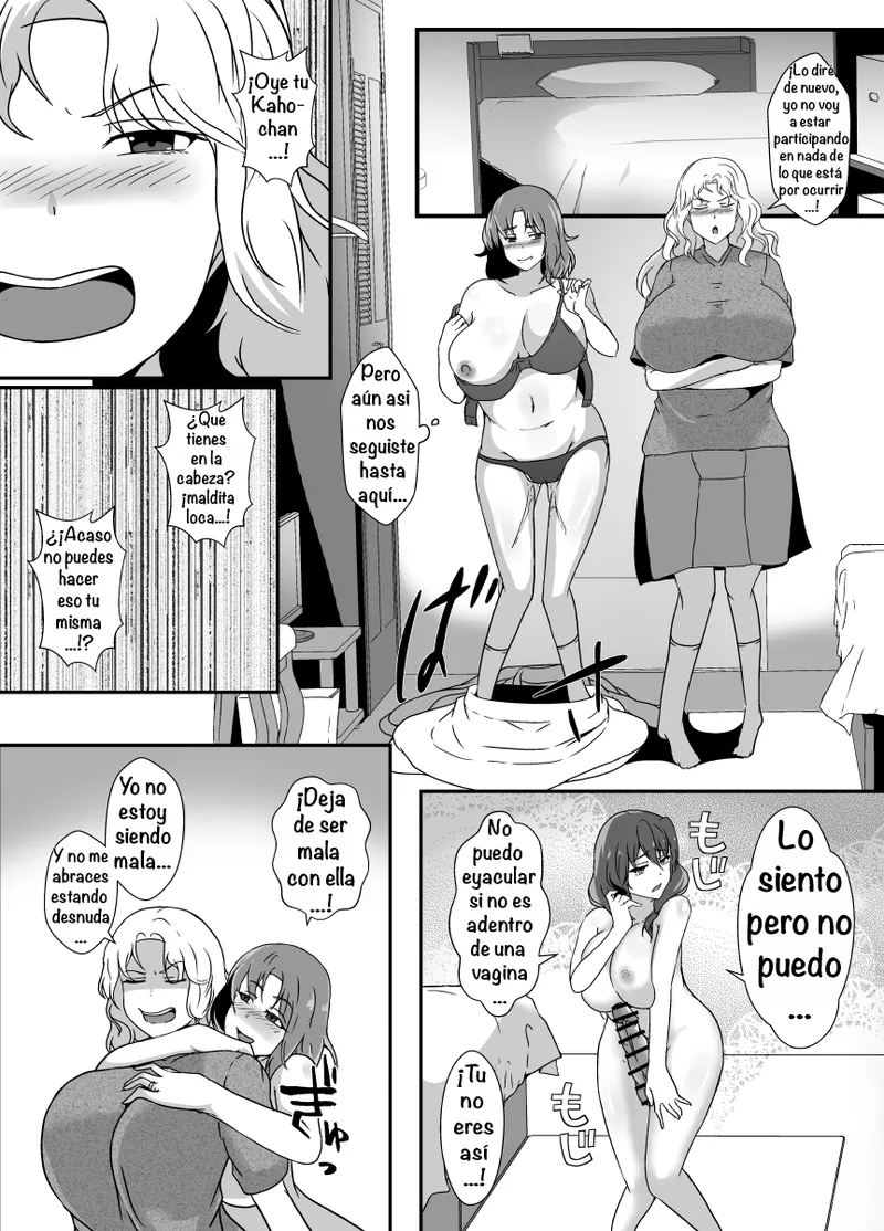 [Lilium Kyouwakoku (Shimakawa)] Musume ga Futanari Zetsurin nanode Mamatomo ni Seishori o Tetsudatte Morau ︱ My Daughter Is An Insatiable Dickchick, So I Asked My Fellow Mother Friends For Some Help [Spanish] [Amaterasu] 画像番号 13