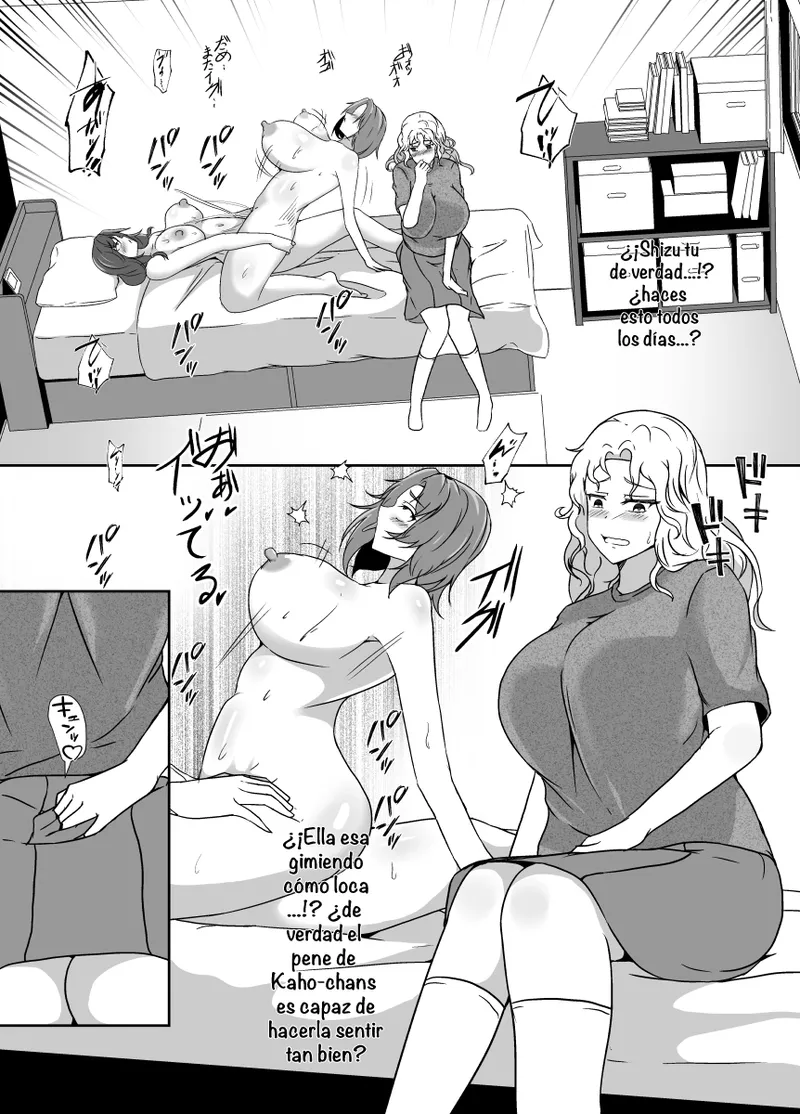 [Lilium Kyouwakoku (Shimakawa)] Musume ga Futanari Zetsurin nanode Mamatomo ni Seishori o Tetsudatte Morau ︱ My Daughter Is An Insatiable Dickchick, So I Asked My Fellow Mother Friends For Some Help [Spanish] [Amaterasu] 画像番号 25