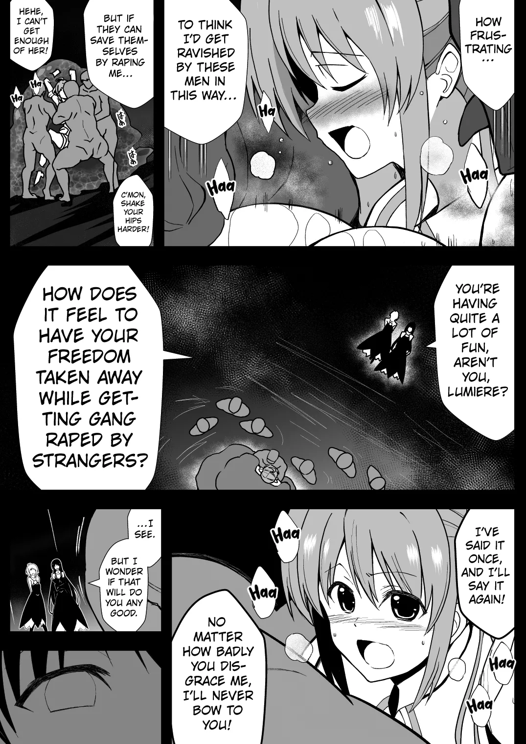 [Milk Dipper] Rankou Tenshi Lumiere ~ Suraimu wo Harama sa re Otoko-tachi ni Rinkan [English] [Kuraudo] imagen número 46