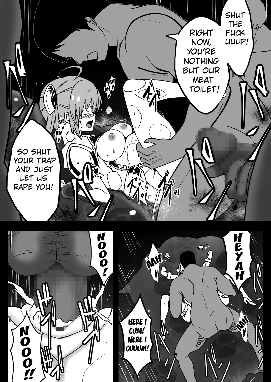 [Milk Dipper] Rankou Tenshi Lumiere ~ Suraimu wo Harama sa re Otoko-tachi ni Rinkan [English] [Kuraudo] imagen número 53