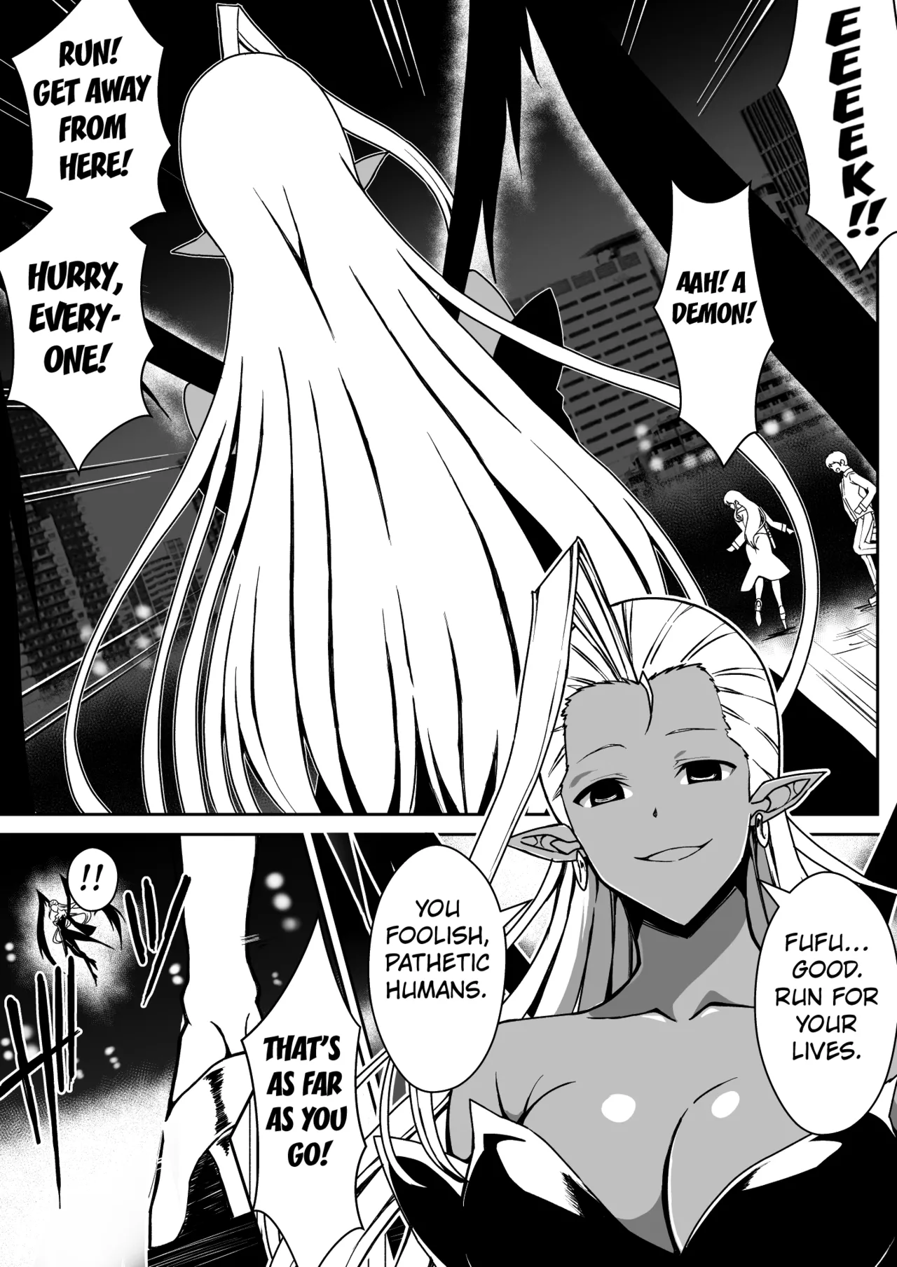 [Milk Dipper] Rankou Tenshi Lumiere VS Artemis [English] [Kuraudo] изображение № 2