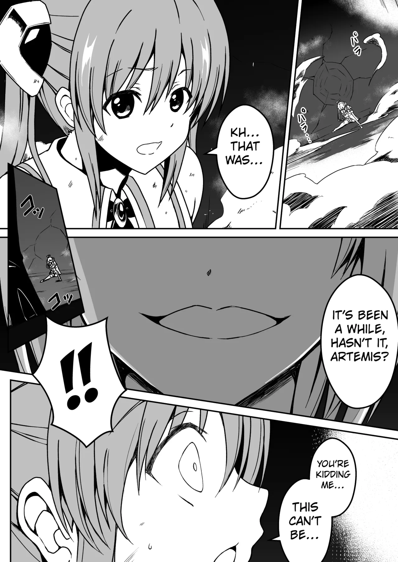 [Milk Dipper] Rankou Tenshi Lumiere VS Artemis [English] [Kuraudo] изображение № 5