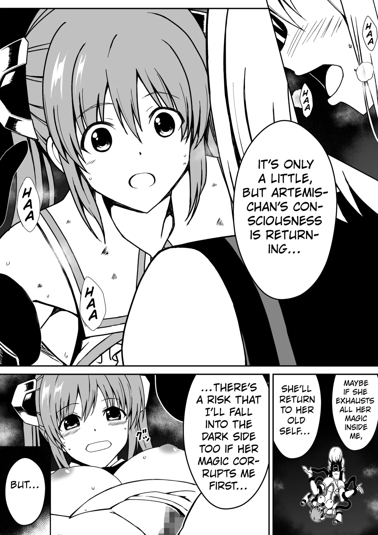 [Milk Dipper] Rankou Tenshi Lumiere VS Artemis [English] [Kuraudo] изображение № 43